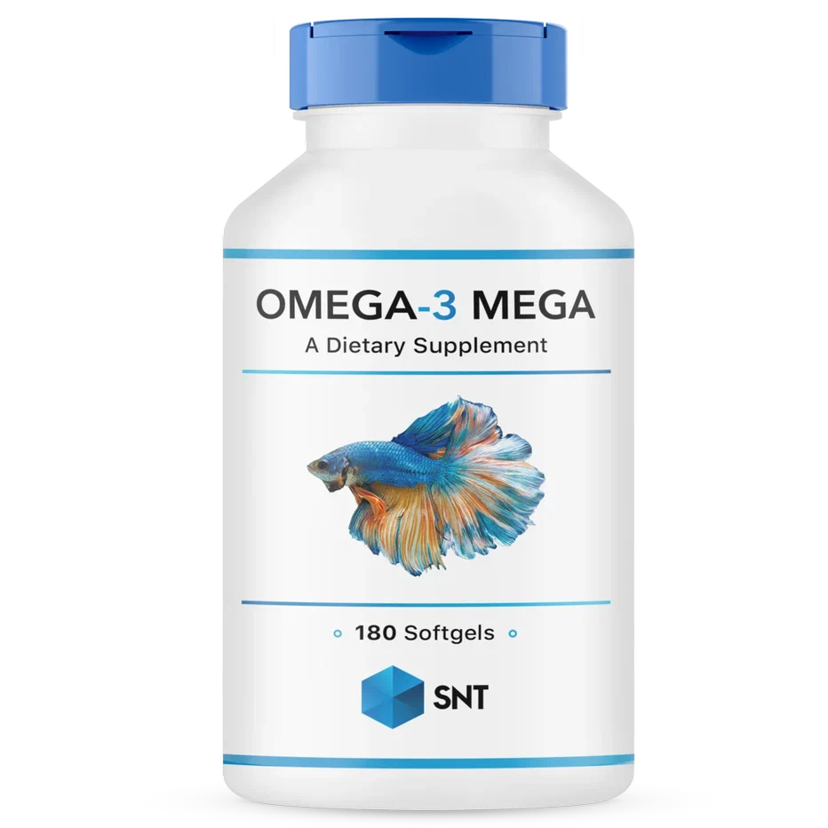 Жирные кислоты SNT Omega-3 MEGA (180 капс)