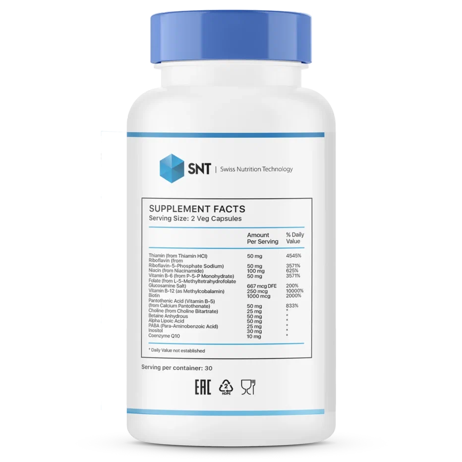 Витамины SNT CO-ENZYME B-COMPLEX (60 капс)
