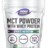 Масло МСТ NOW MCT POWDER WITH WHEY PROTEIN (454 гр)
