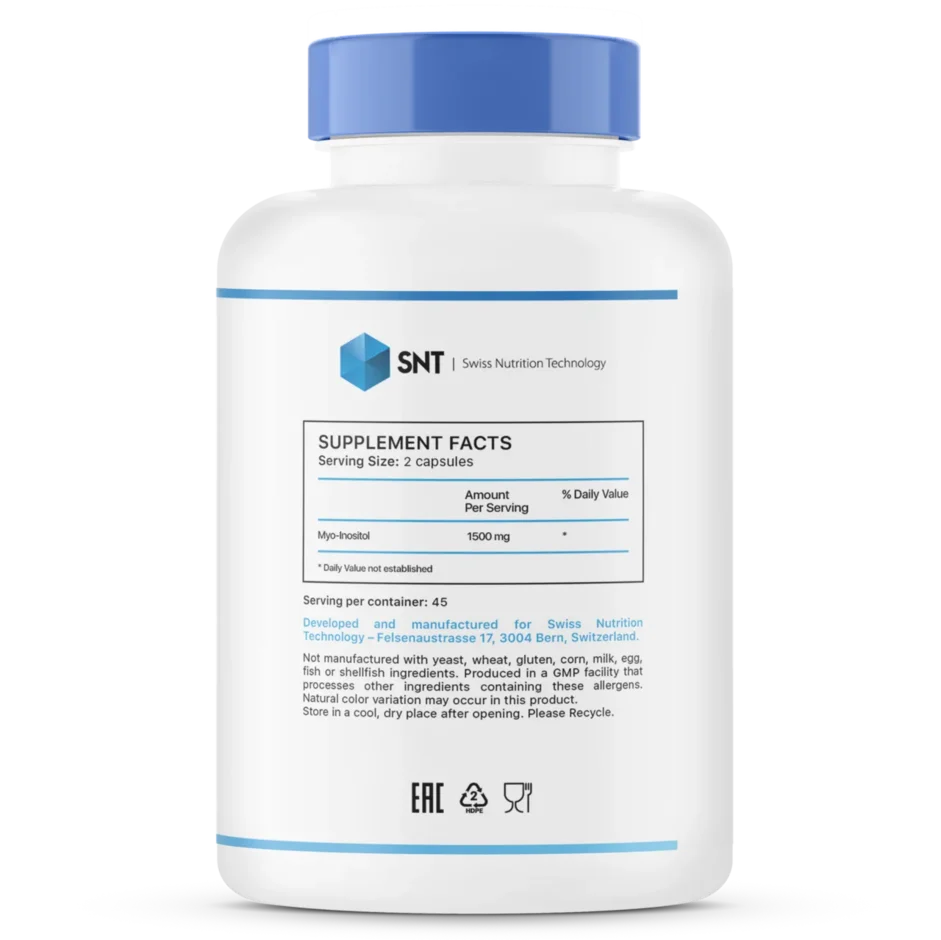 Отдельные витамины SNT Myo-Inositol 1500 мг (90 капс)