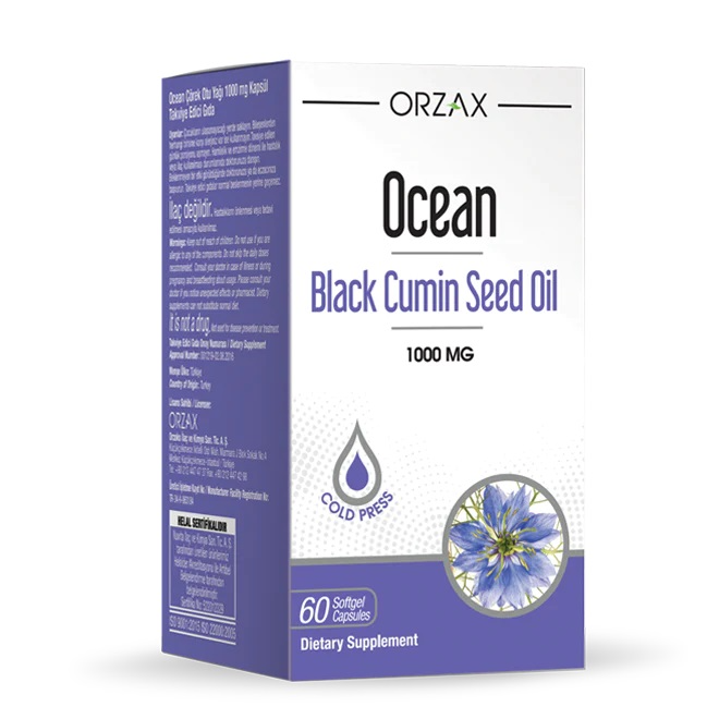 ORZAX OCEAN BLACK CUMIN OIL (60 капс)