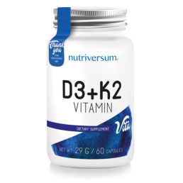 Nutriversum VITA D3+K2 (60 капс)