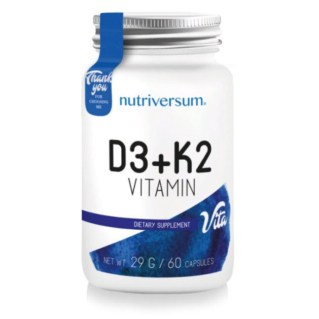 Nutriversum VITA D3+K2 (60 капс)