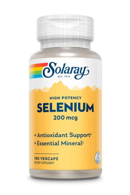 SOLARAY Selenium 200 (100 вег.капс)