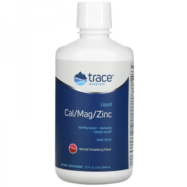 Trace Minerals Liquid Cal/Mag/Zinc (946 мл)