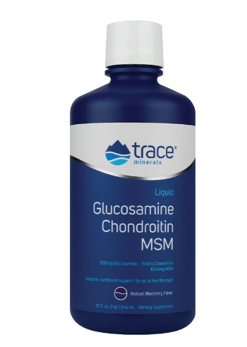 Trace Minerals Liquid Glucosamine/Chondroitin/MSM (946 мл)