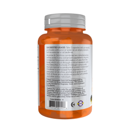 NOW ARGININE & ORNITHINE 500/250 мг (100 капс)