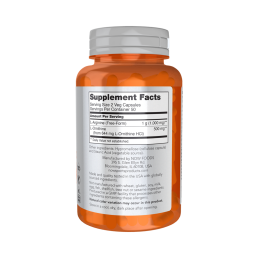 NOW ARGININE & ORNITHINE 500/250 мг (100 капс)