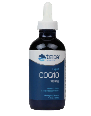 Trace Minerals Liquid CoQ10 100 мг (118 мл)
