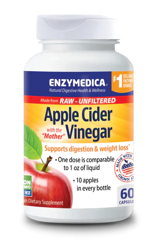 ENZYMEDICA Apple Cider Vinegar (60 капс)