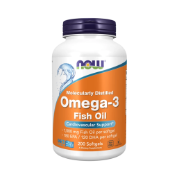 NOW Omega-3 1000 мг (200 капс)