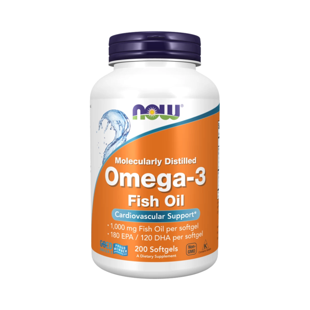 NOW Omega-3 1000 мг (200 капс)