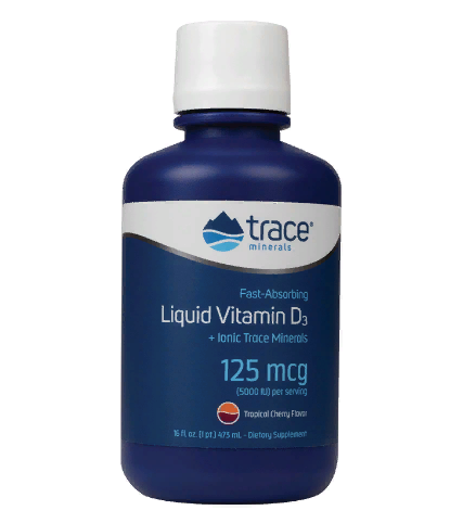 Trace Minerals Liquid Vitamin D3 5000 МЕ (473 мл)