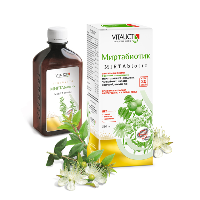 VITAUCT Миртабиотик Классик (350 мл)