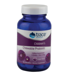 Trace Minerals Children's Chewable Probiotic (30 драже)