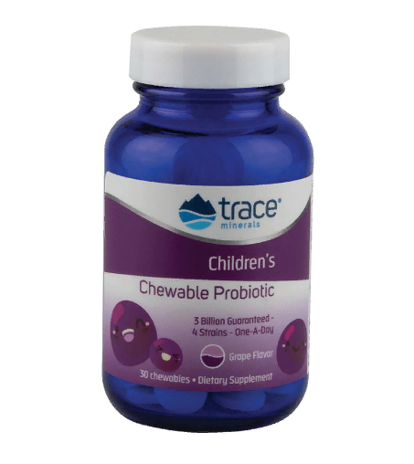 Trace Minerals Children's Chewable Probiotic (30 драже)