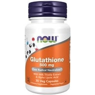 NOW GLUTATHIONE 500 мг (30 вегкапс)