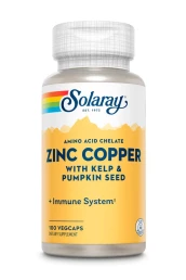 SOLARAY Zinc Copper (100 вег.капс)