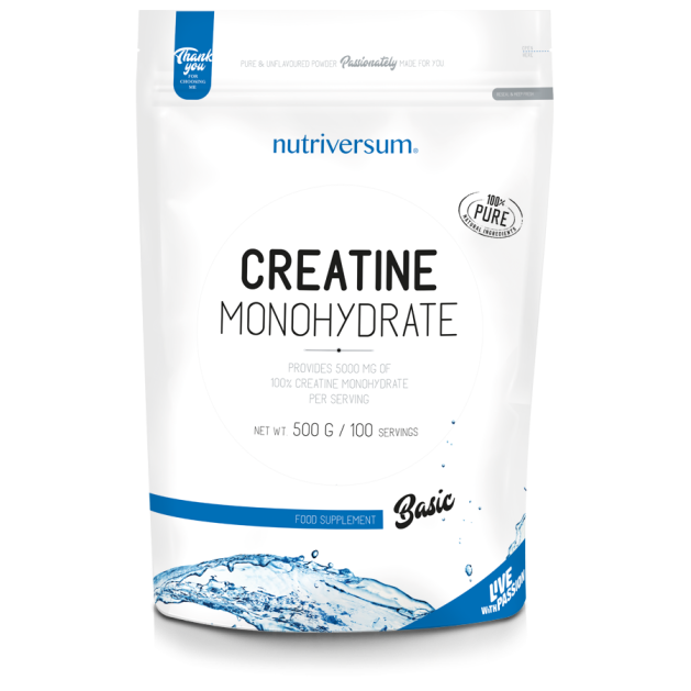 Nutriversum Basic 100% Creatine Monohydrate (500 гр)
