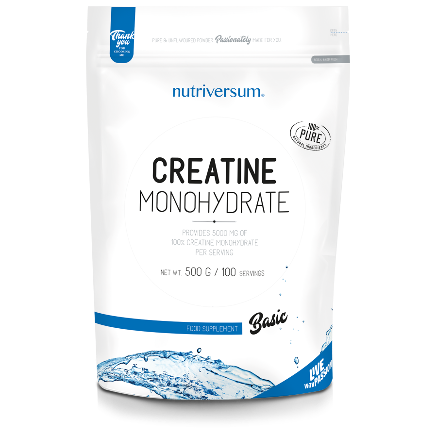 Nutriversum Basic 100% Creatine Monohydrate (500 гр)