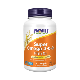 NOW Super Omega 3-6-9 1200 мг (90 капс)