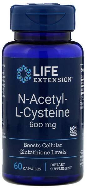 Life Extension N-Acetyl-L-Cysteine (60 капс)