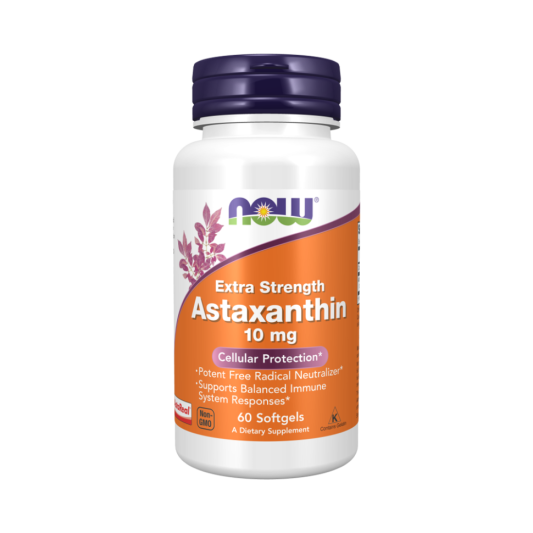 NOW ASTAXANTHIN 10 мг (60 капс)