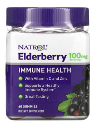 Natrol Elderberry Immune Health 100 мг (60 жев.табл)