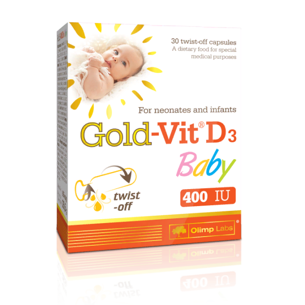 OLIMP GOLD Vit D3® Baby (60 капс)