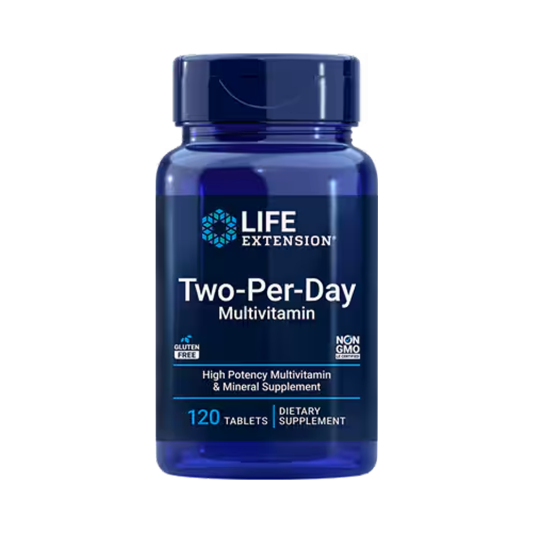 Life Extension Two-Per-Day Multivitamin, Мультивитамины (120 табл)