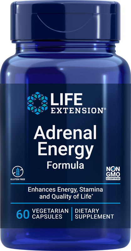 Укрепление организма Life Extension Adrenal Energy Formula (60 вег.капс)