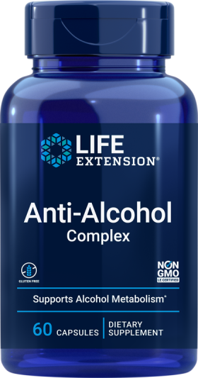 Поддержка печени Life Extension Anti-Alcohol Complex (60 капс)