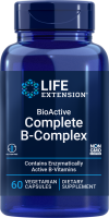 Life Extension BioActive Complete B-Complex (60 вег.капс)