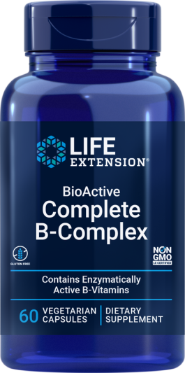 Life Extension BioActive Complete B-Complex (60 вег.капс)