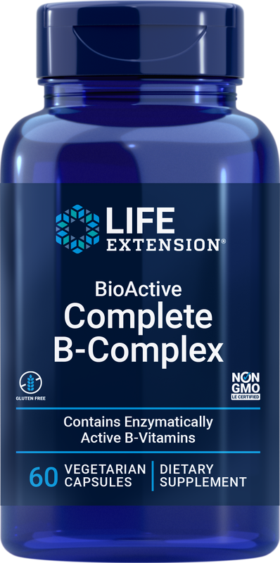 Life Extension BioActive Complete B-Complex (60 вег.капс)