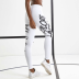 HardcoreLadies Classic White Legging FCL13336
