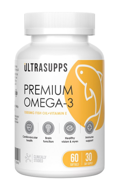 ULTRASUPSS PREMIUM OMEGA-3 (60 капс)