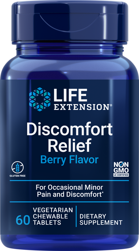 Life Extension Discomfort Relief (60 жев.табл)