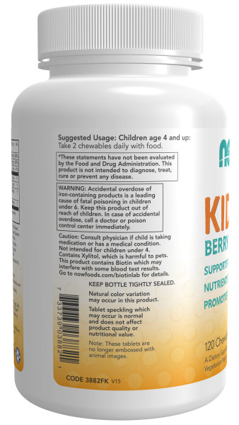 Витаминно-минеральные комплексы для детей NOW KID VITS (120 табл)