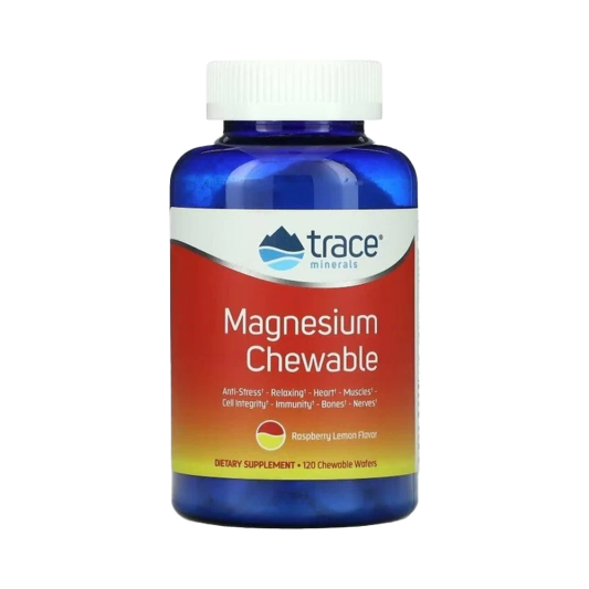 Trace Minerals Magnesium Chewable (Bisglycinate) (120 пастилок)
