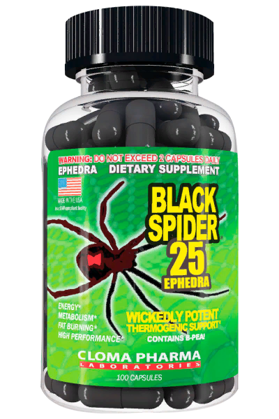 ClomaPharma Black Spider (100 капс.)