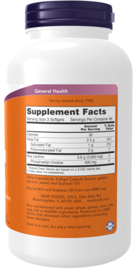 NOW Lecithin 1200 мг (200 капс)