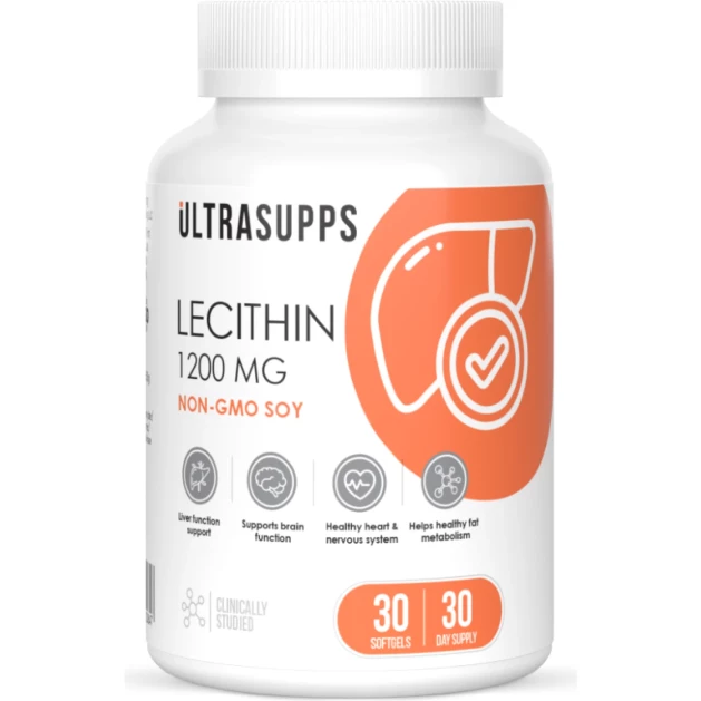 ULTRASUPSS LECITHIN 1200 мг (30 капс)