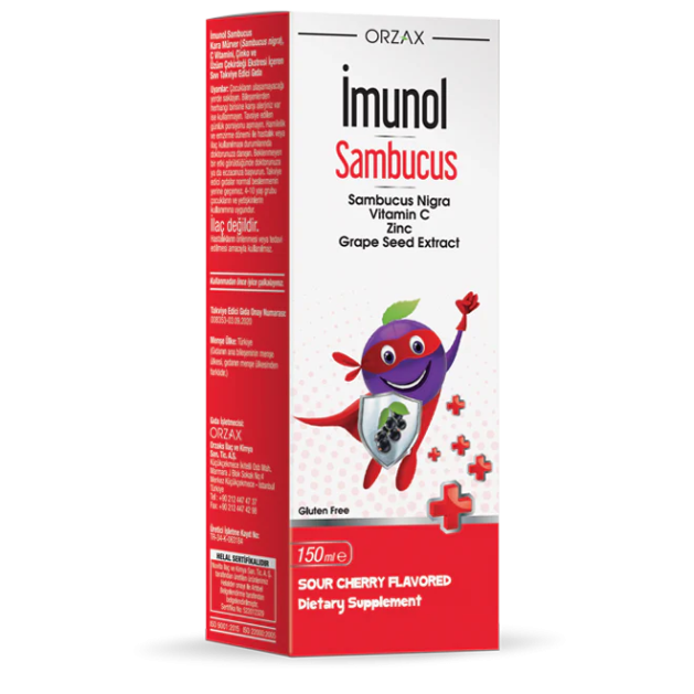 ORZAX IMUNOL SAMBUCUS SYRUP (150 мл)