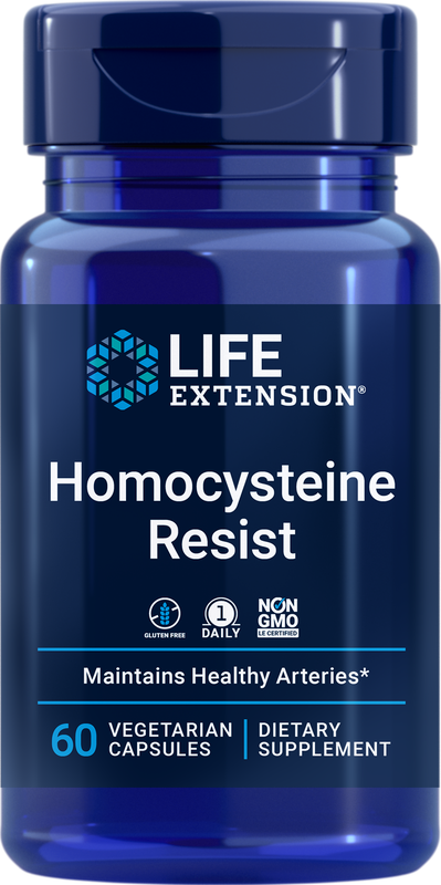 Укрепление организма Life Extension Homocysteine Resist (60 вег.капс)