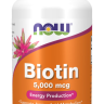 Витамины NOW Biotin 5000 мкг (60 вег.капс)