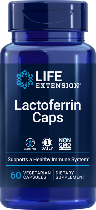 Для иммунитета Life Extension Lactoferrin Caps (60 вег.капс)
