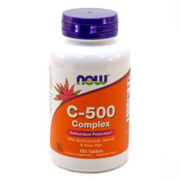 NOW C-500 Rose Hips (100 табл)