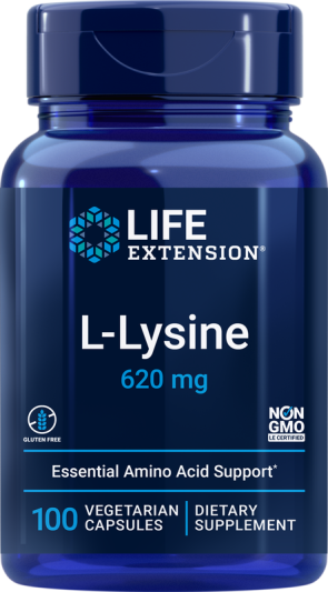 Лизин Life Extension L-Lysine (100 вег.капс)