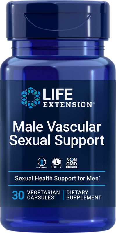 Для либидо Life Extension Male Vascular Sexual Support (30 вег.капс)